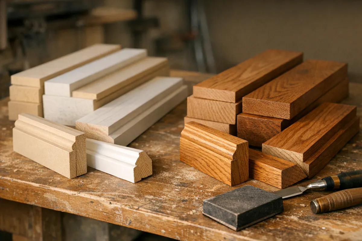 Material Choice Before Finish