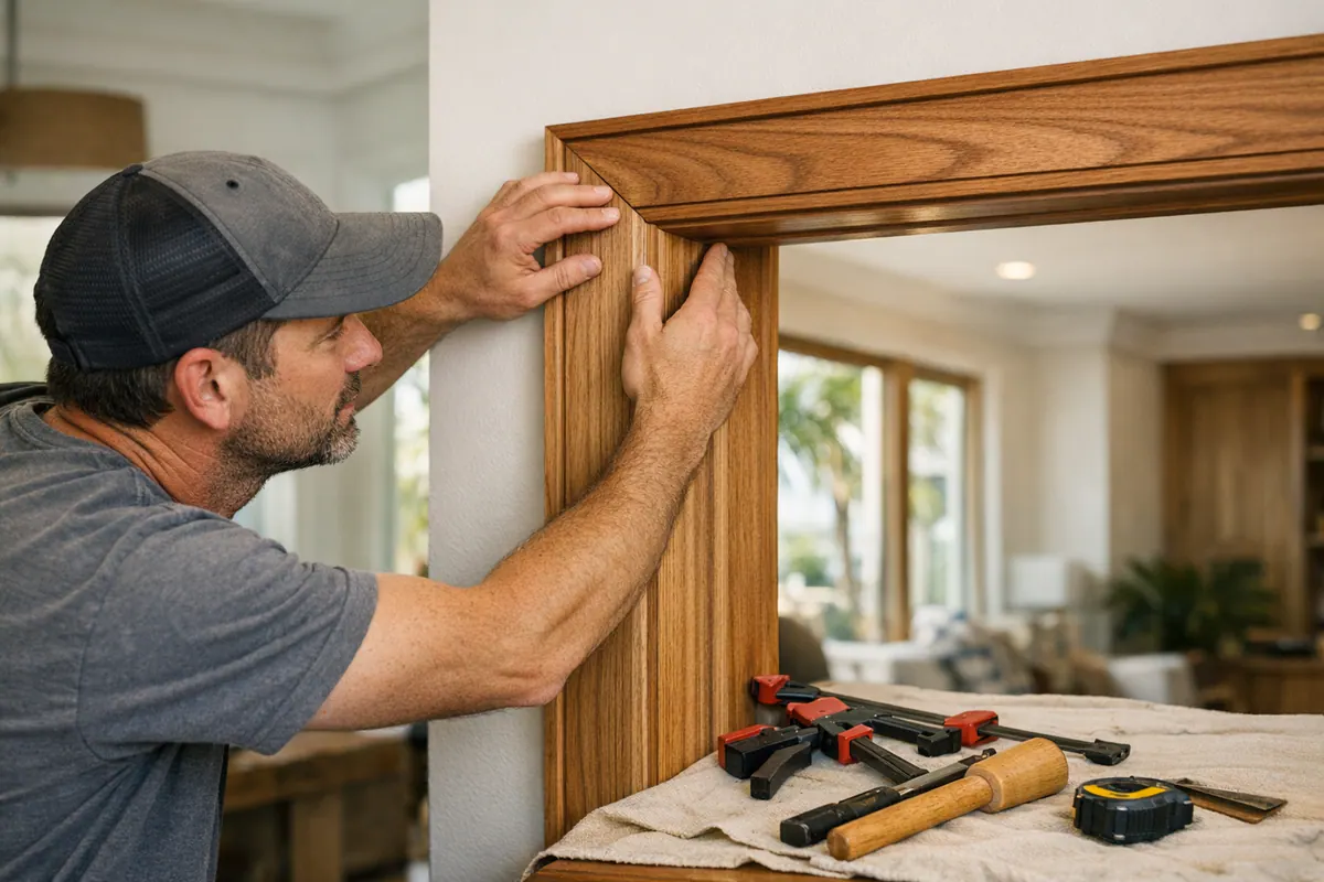 Finish Carpenter Fitting Visible Wood
