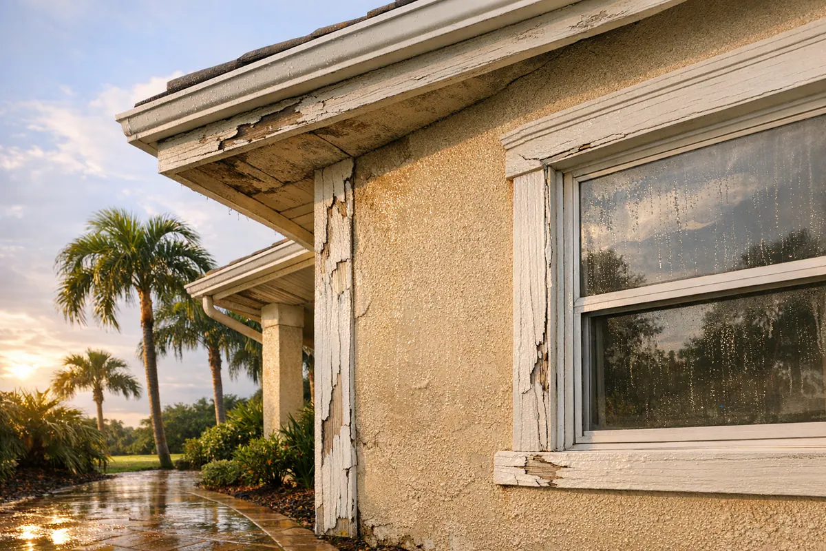 Florida Exterior Trim Rot